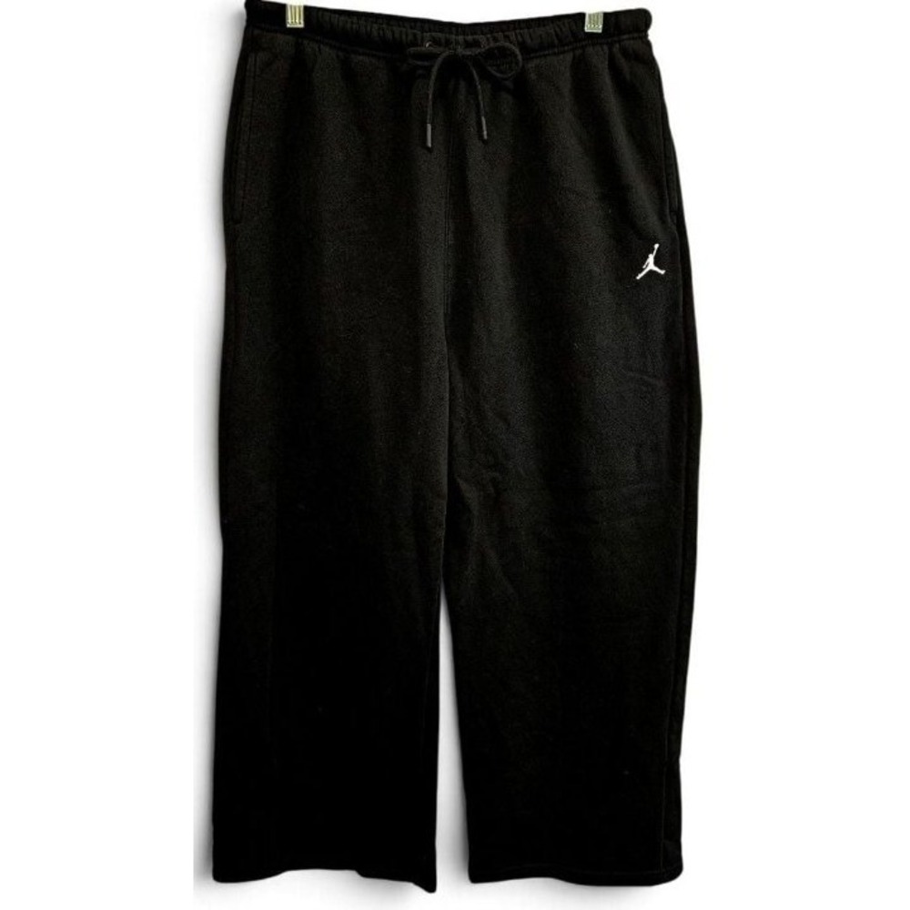Jordan Jumpman Black Fleece Drawstring Sweatpants